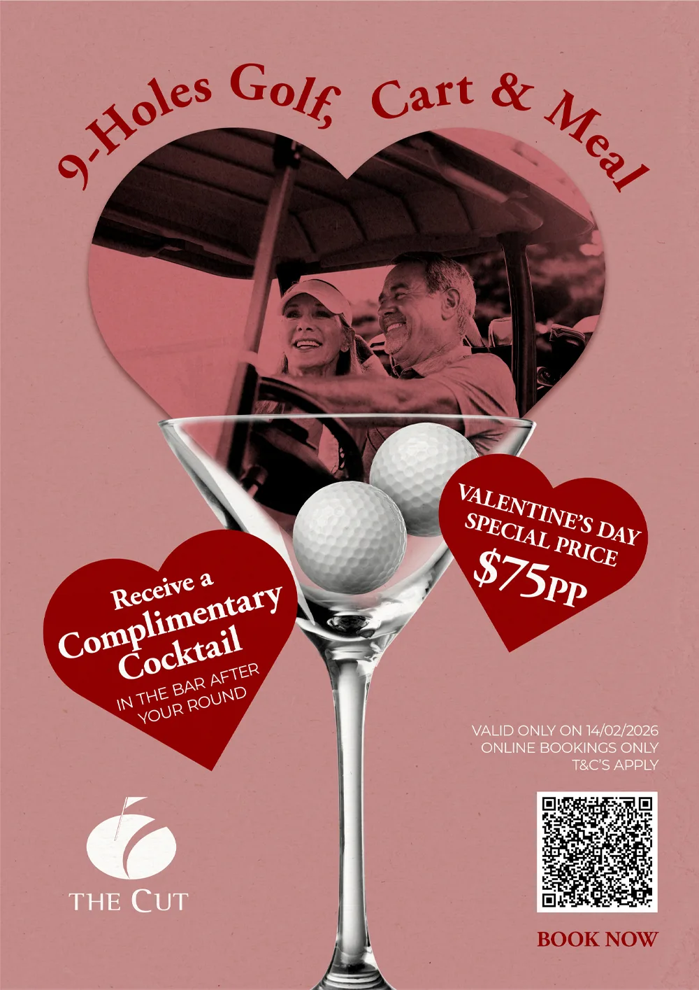 Valentines Day golf special
