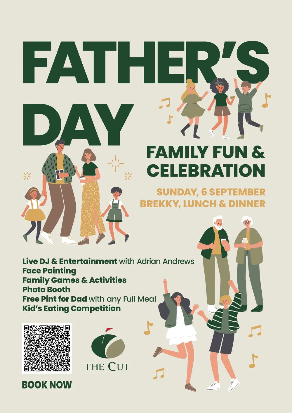 Father's Day at The Cut Golf Course