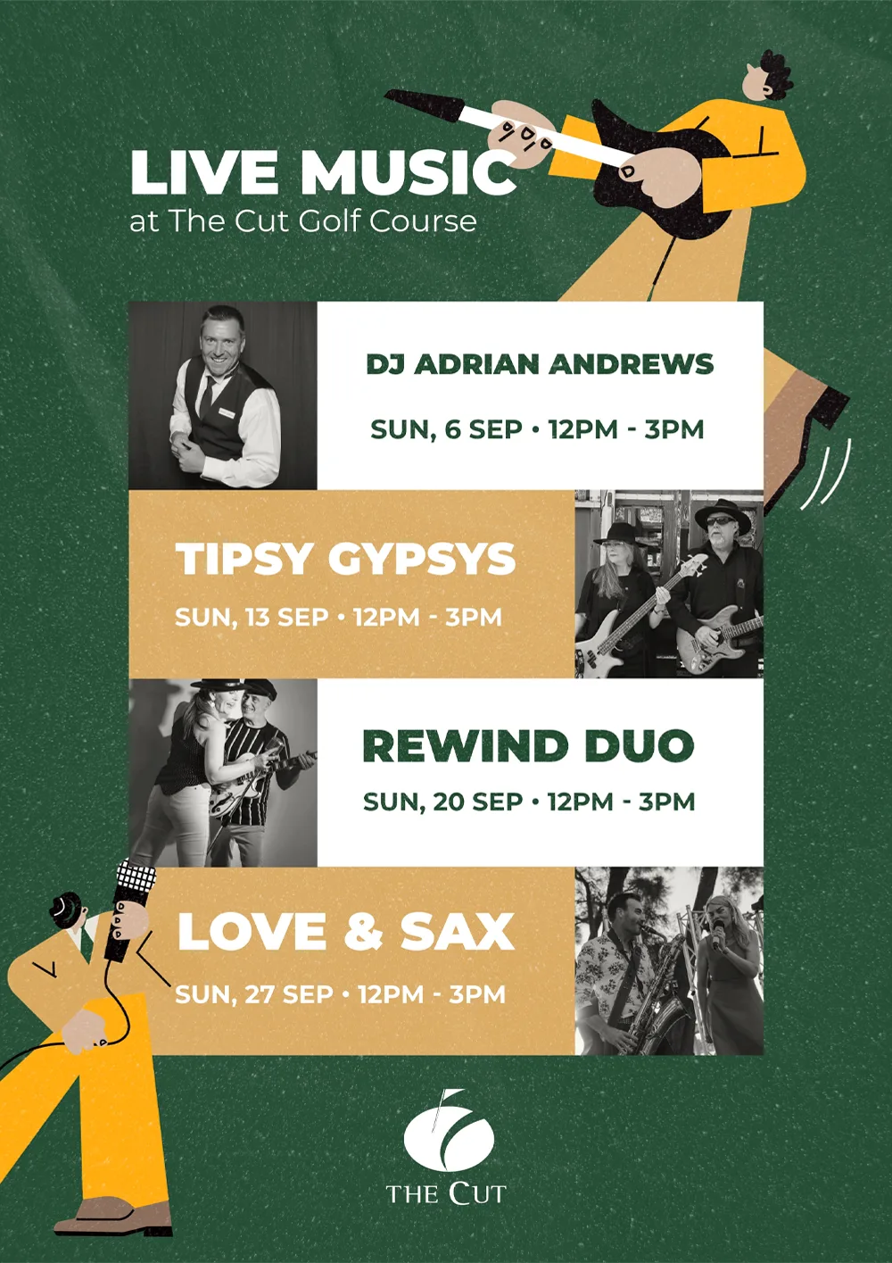 Live Music Line Up