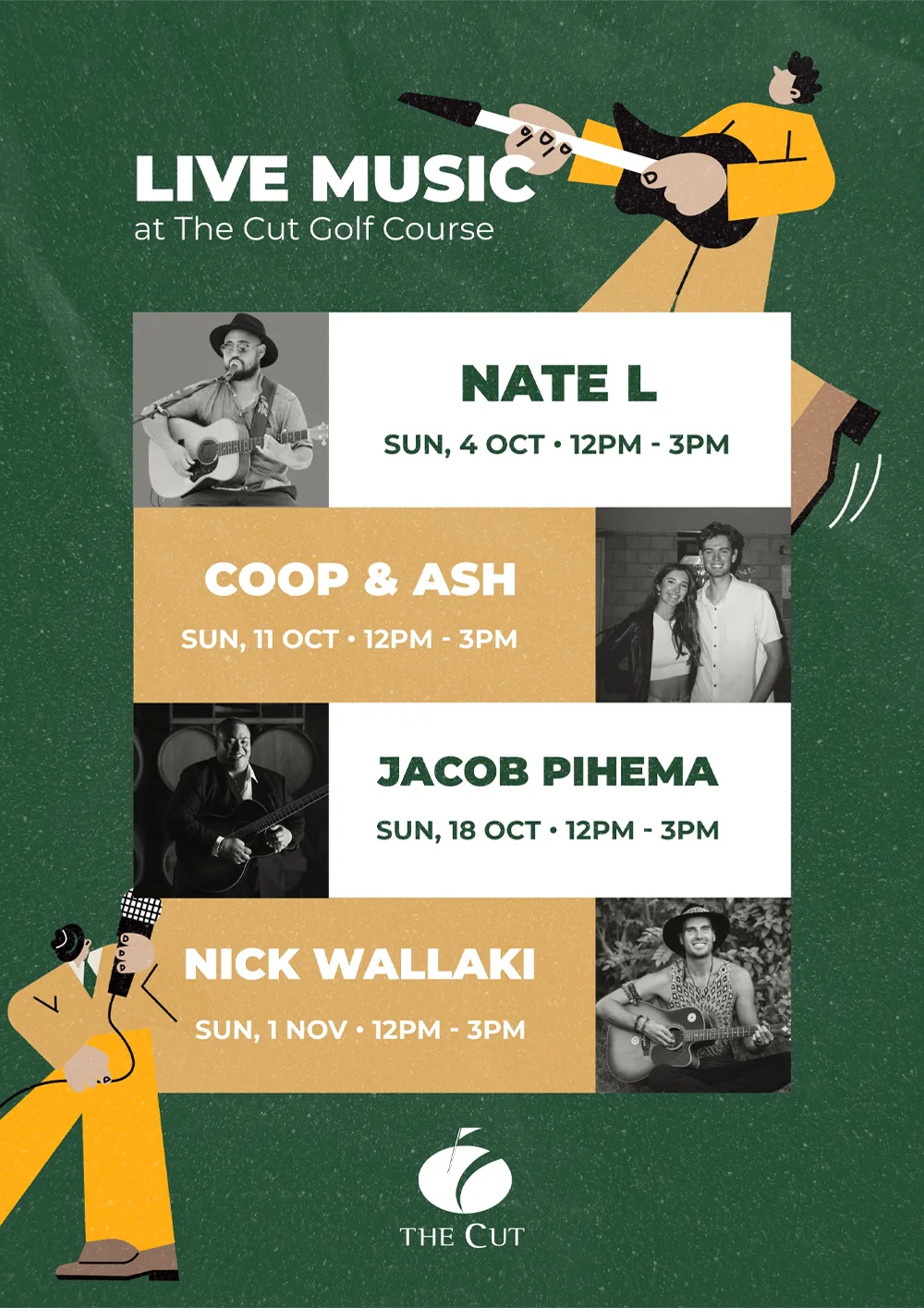 Live Music Line Up