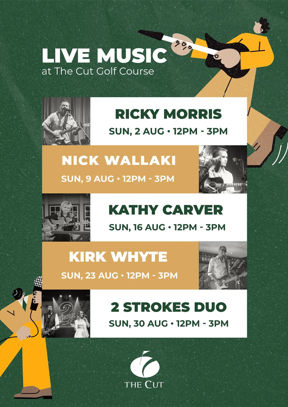 Live Music Line Up