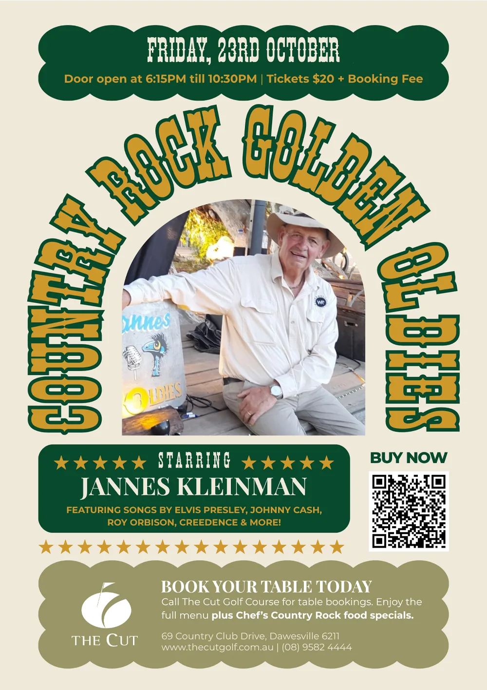 Country Rock & Golden Oldies Night